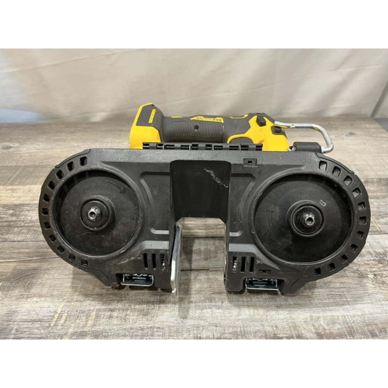 AS-IS DEWALT ATOMIC 20V MAX Cordless Brushless Compact 1-3/4 in. Bandsaw (Tool Only)