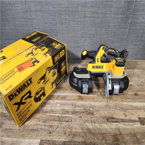 HOUSTON LOCATION - AS-IS DEWALT 20-Volt MAX 3-3/8 in. Cordless Brushless Bandsaw (Tool-Only)