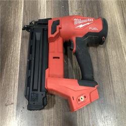 AS-IS Milwaukee FUEL 18-Volt Lithium-Ion Brushless Cordless Gen II 18-Gauge Brad Nailer (Tool-Only)