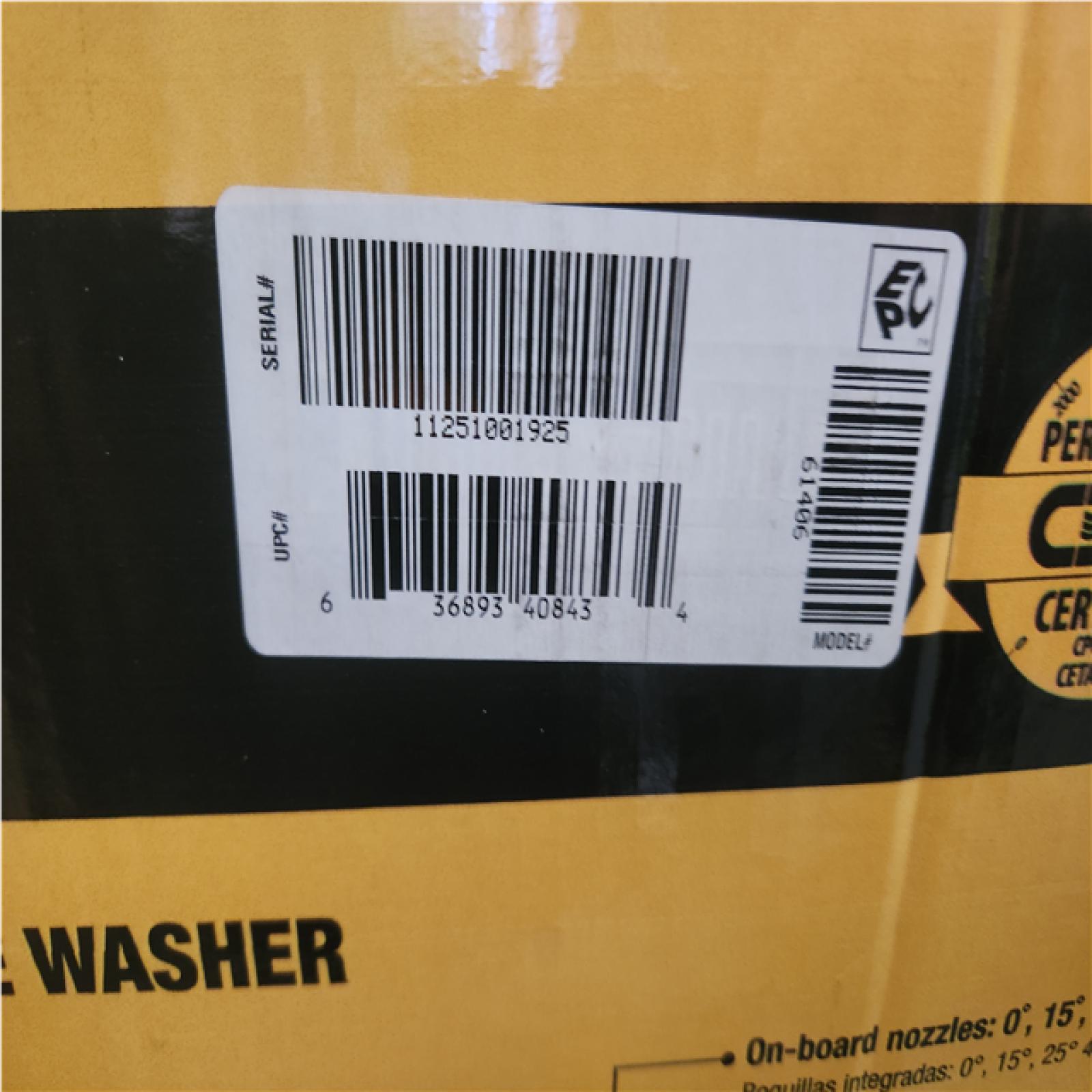 Phoenix NEW DEWALT 3600 PSI 2.5 GPM Cold Water Gas Professional Pressure Washer with HONDA GX200 Engine