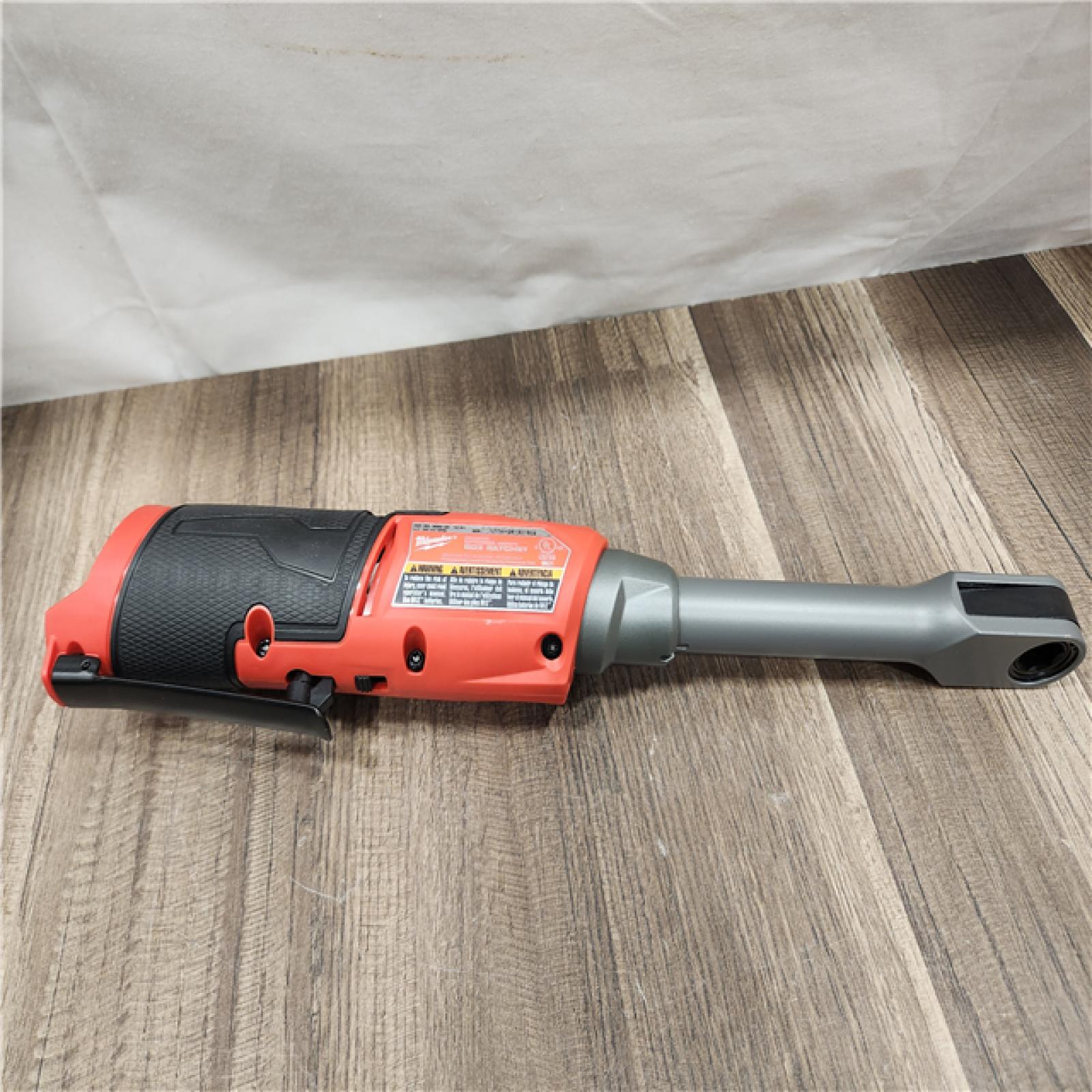 AS-IS- Milwaukee M12 FUEL INSIDER Extended Reach Box Ratchet (Tool-Only)