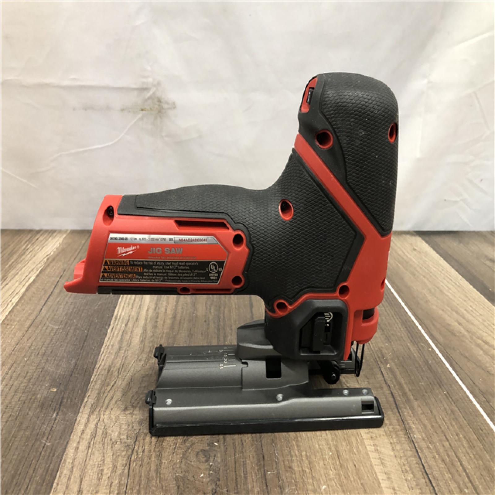 AS-IS Milwaukee 12V Fuel Lithium-Ion Cordless Jig Saw (Tool-Only)