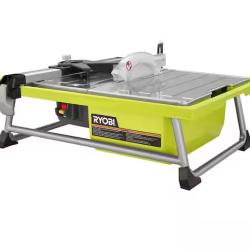 NEW! - RYOBI 4.8 -Amps 7 in. Blade Corded Tabletop Wet Tile Saw