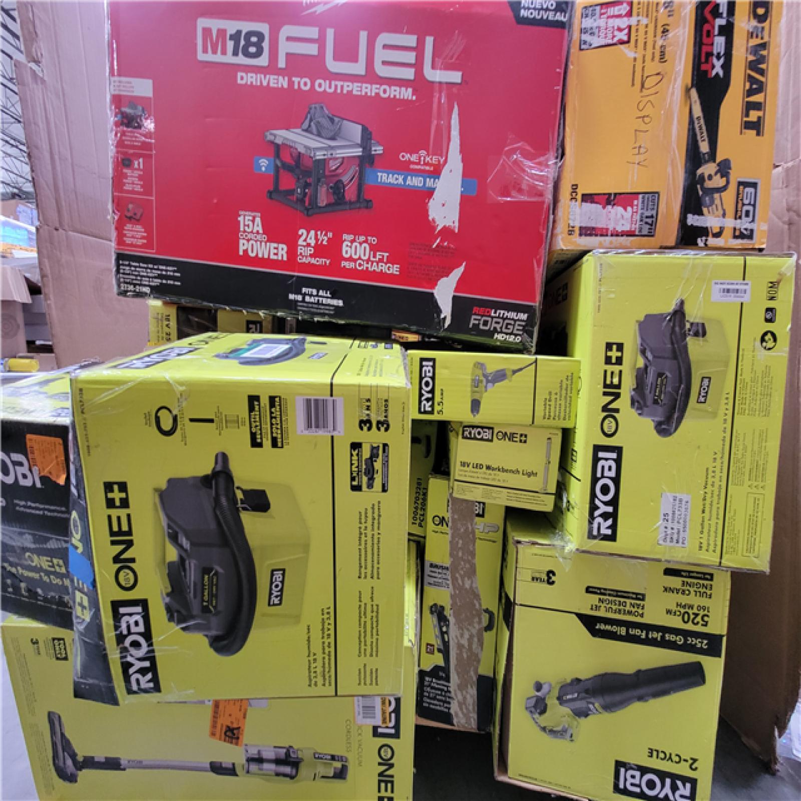 CALIFORNIA AS-IS TOOL PALLET