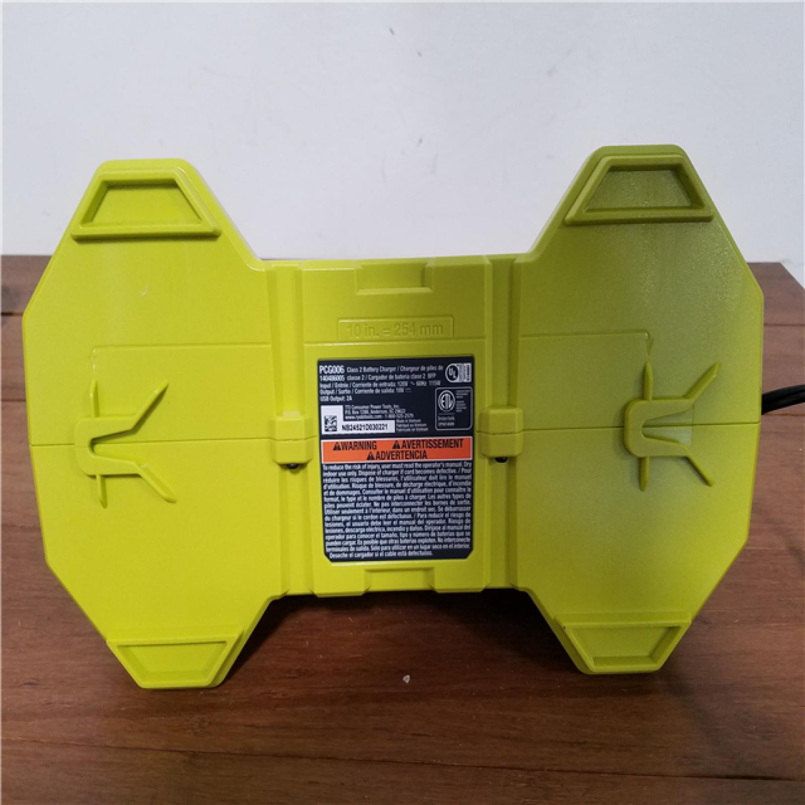California NEW Ryobi One+ 18V 6-Port Fast Charger (Tool Only)