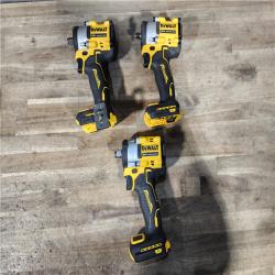 HOUSTON LOCATION - AS-IS DEWALT 3 TOOL COMBO KIT W/ (2) BATTERY & CHARGER