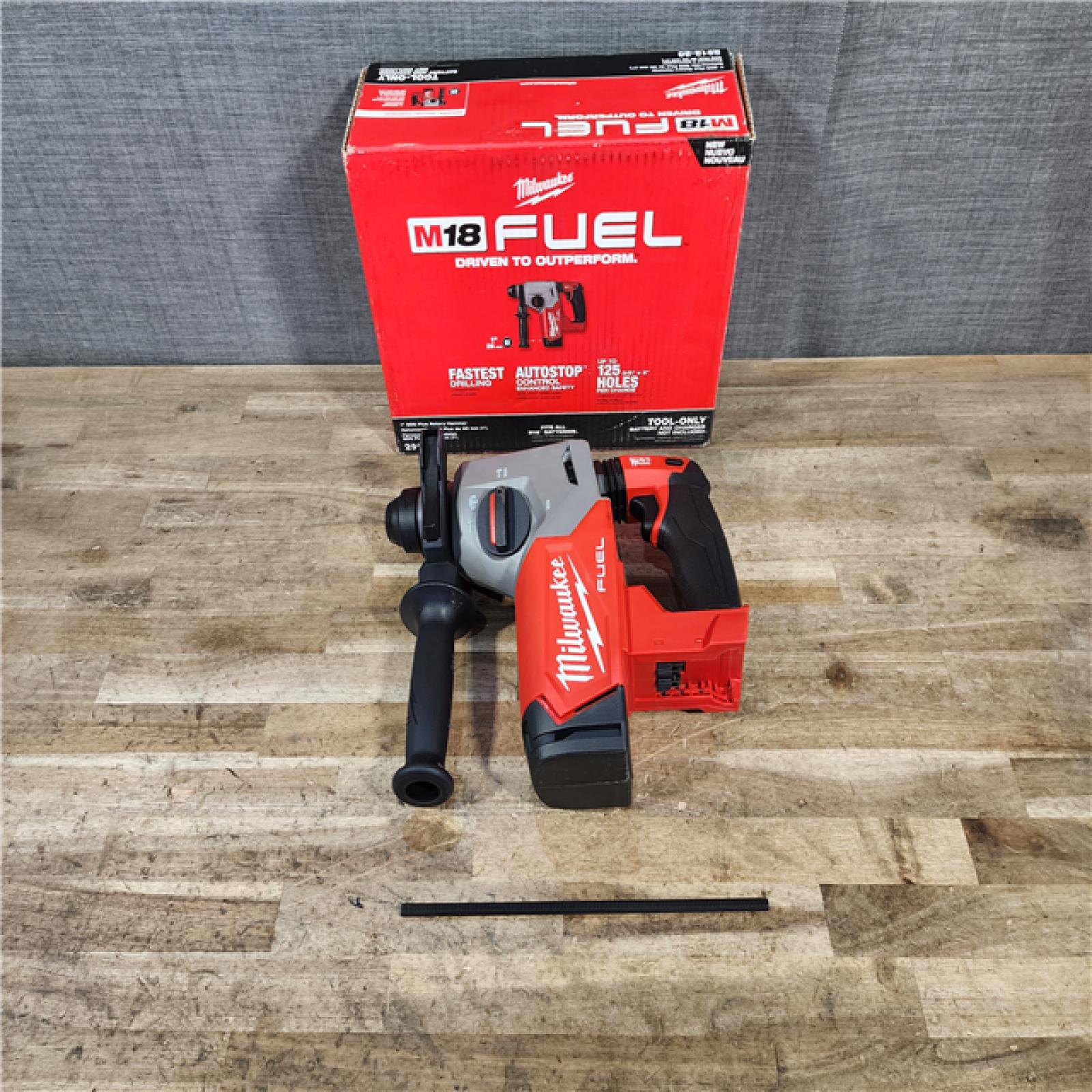 HOUSTON LOCATION - AS-IS Milwaukee FUEL 18V Lithium-Ion Brushless Cordless 1 in. SDS-Plus Rotary Hammer (Tool-Only)