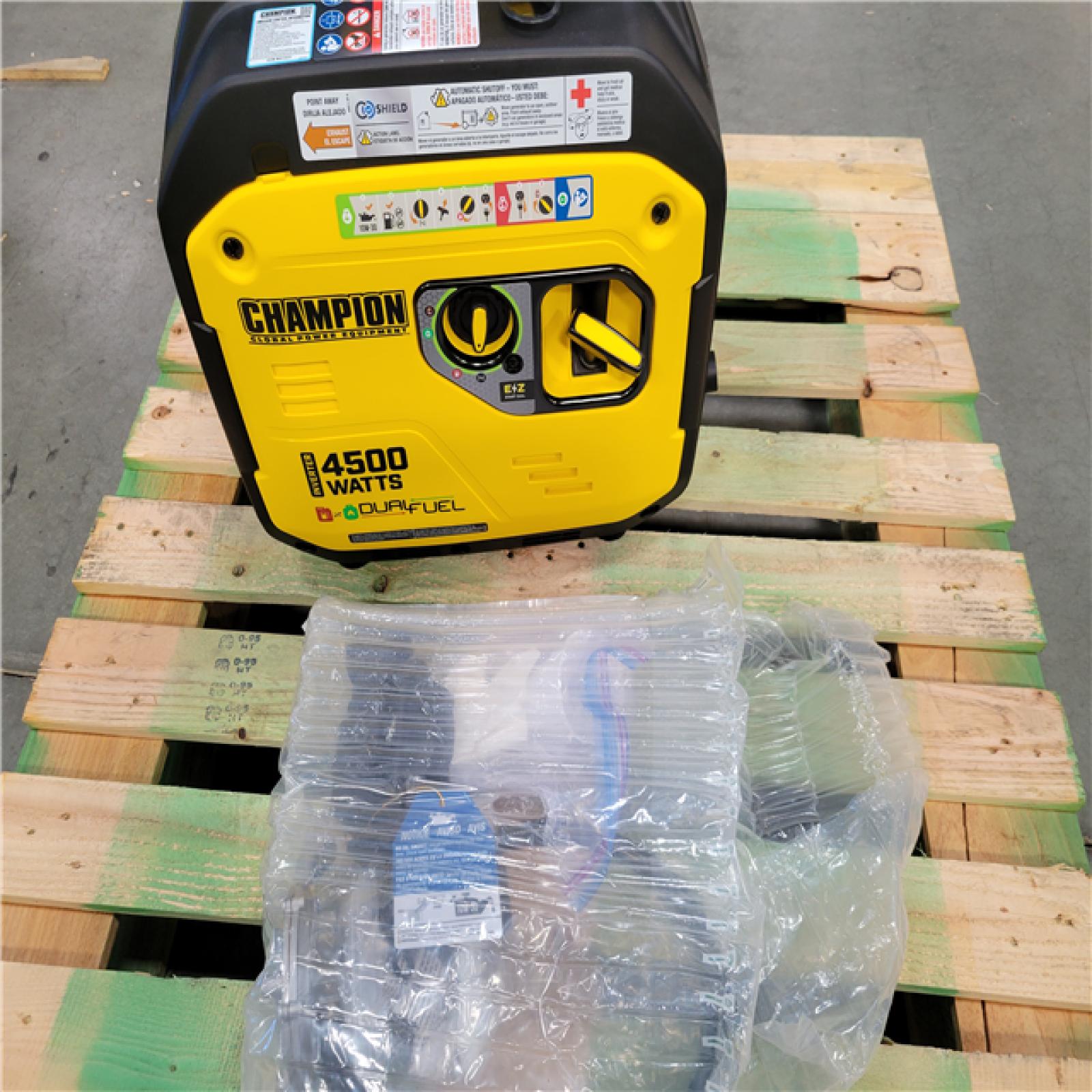 CALIFORNIA AS-IS CHAMPION PORTABLE GENERATOR