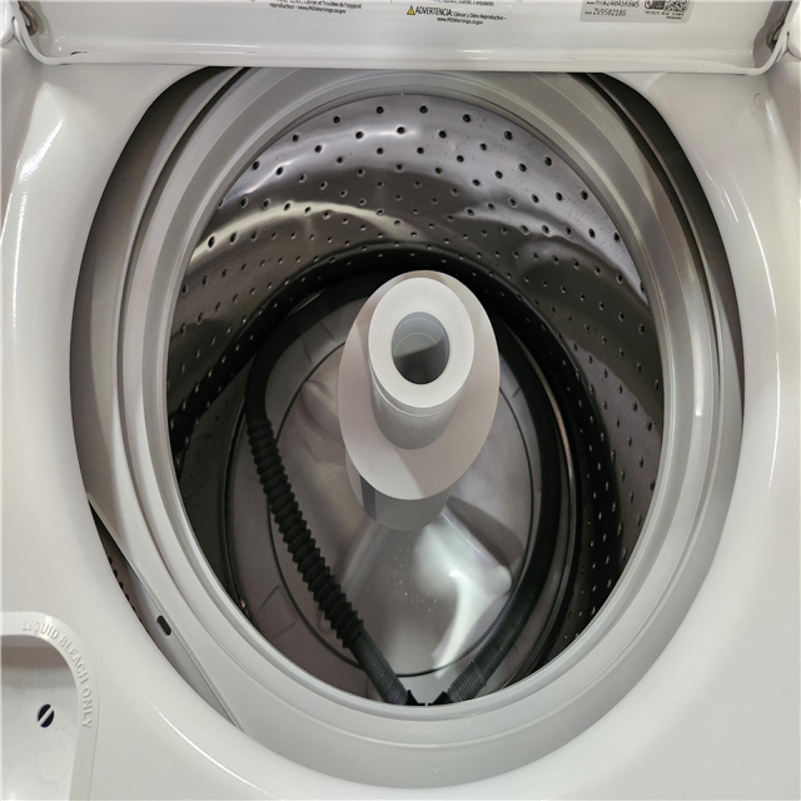 Phoenix Location 2 Hot Point 4.0 cu. ft. Top Load Washer in White with Stainless Steel Basket and Water Level Control