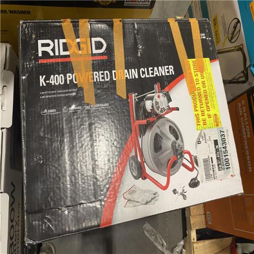 Dallas Location - As-Is RIDGID K-400 Drain Cleaning Snake Auger