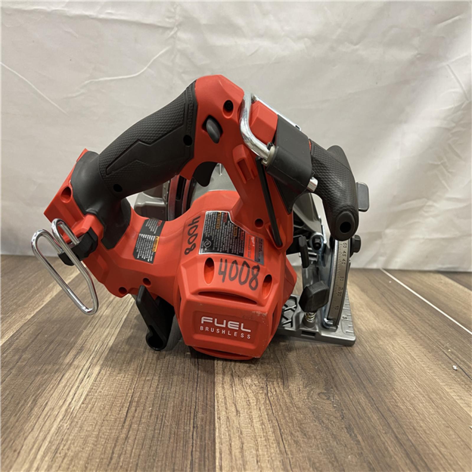 AS-IS Milwaukee M18 FUEL 18V Lithium-Ion Brushless Cordless 6-1/2 in. Circular Saw (Tool-Only)