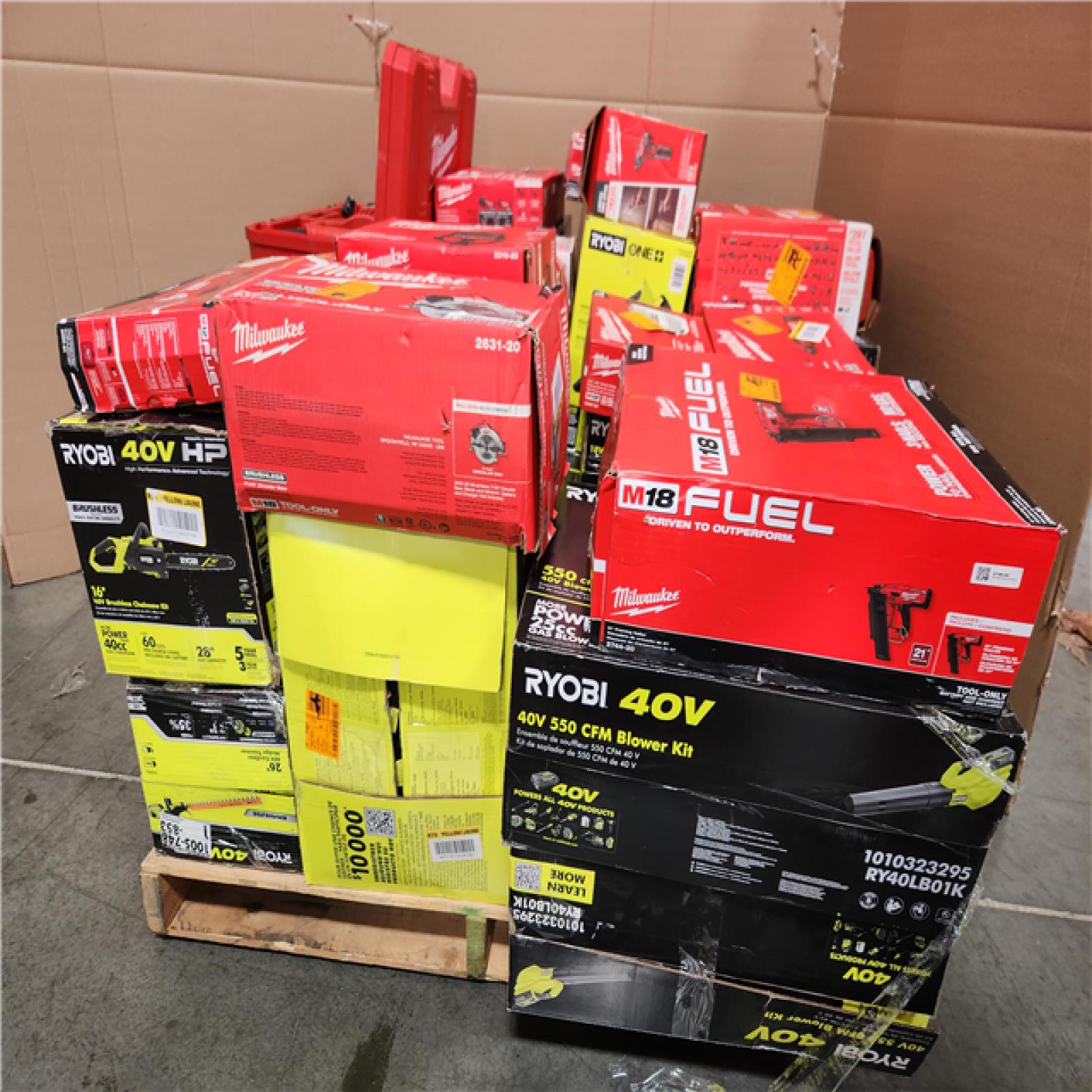 CALIFORNIA AS-IS TOOL PALLET