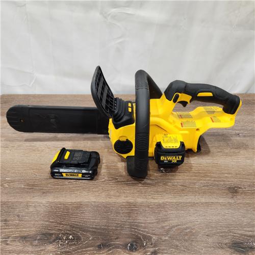 AS-IS  Dewalt 7605686 12 in. 20V Battery Powered Chainsaw