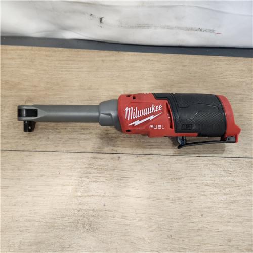 AS-IS- Milwaukee  FUEL 12V Lithium-Ion Brushless Cordless 3/8 in. Extended Reach High Speed Ratchet (Tool Only)
