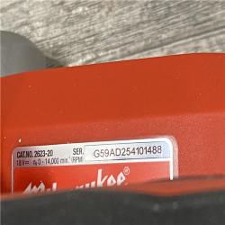 AS-IS Milwaukee 18V Lithium-Ion Cordless 3-1/4 in. Planer (Tool-Only)