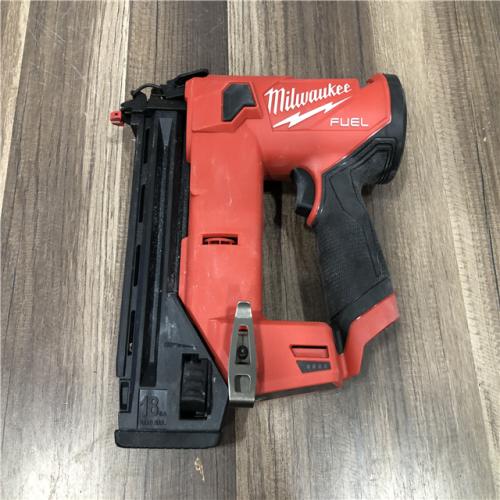 AS-IS Milwaukee FUEL 12-Volt Lithium-Ion Brushless Cordless 18-Gauge 1-1/2 in. Compact Brad Nailer (Tool Only)