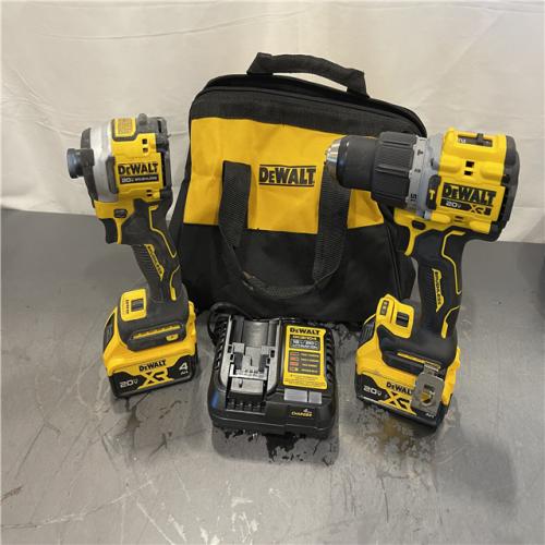 AS-IS - DEWALT 20V MAX XR Hammer Drill and ATOMIC Impact Driver 2 Tool Cordless Combo Kit