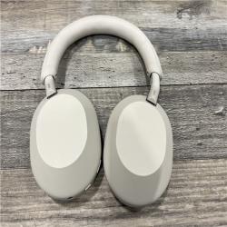 AS-IS Sony WH-1000XM5 Bluetooth Wireless Noise-Canceling Headphones - Silver