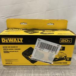 NEW - DEWALT 20V MAX Lithium-Ion Battery Kit with 5.0Ah and 2.0Ah Battery and Charger