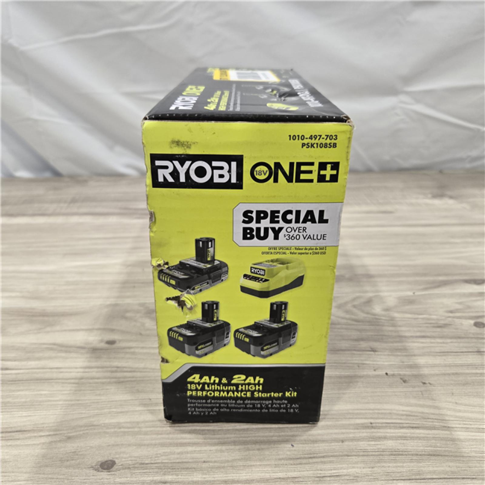 NEW! - ONE+ 18V Lithium-Ion HIGH PERFORMANCE Starter Kit