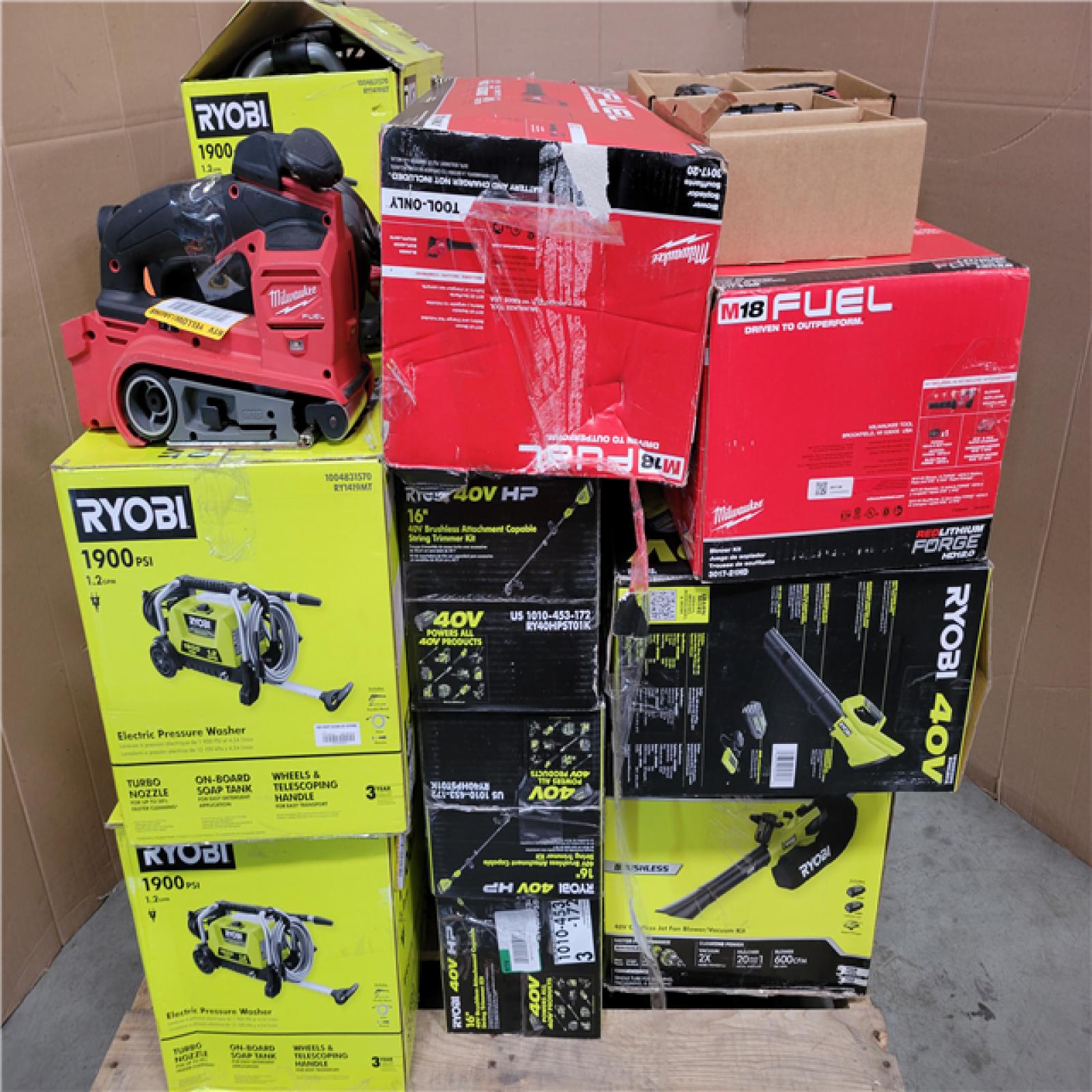 CALIFORNIA AS-IS TOOL PALLET