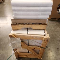 Phoenix MSI Aegean Pearl 5 cm x 12 in. x 24 in. Tumbled Marble Pool Coping (100 sq. ft. 50 Pieces)