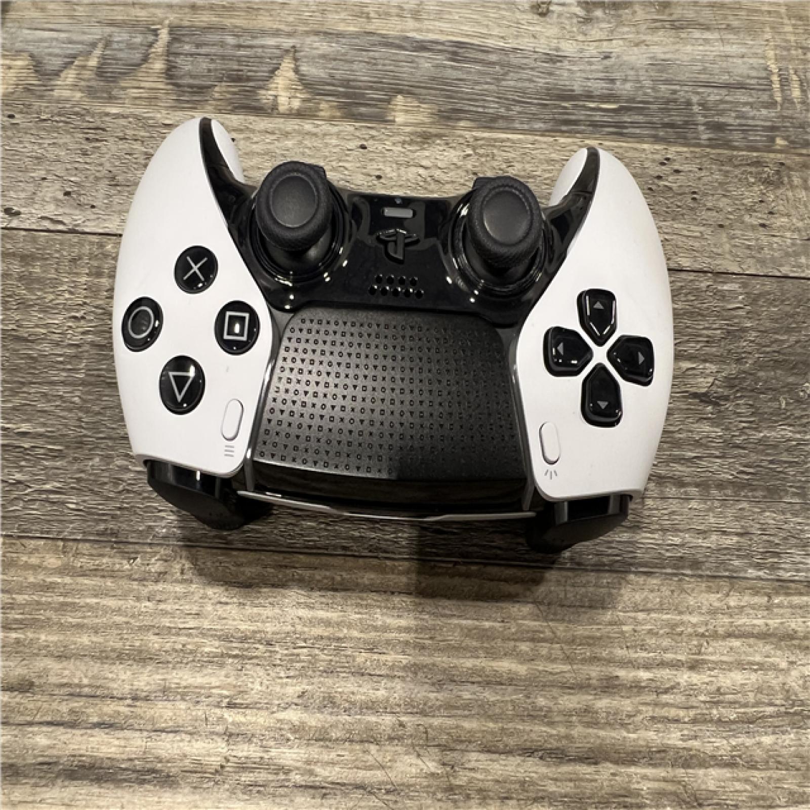 AS-IS Sony - DualSense Edge Wireless Controller - Black  White