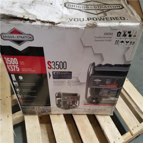 California NEW Briggs & Stratton S3500 Portable Generator