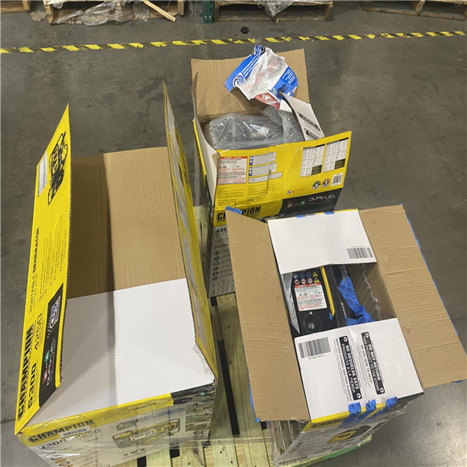 Dallas Location - As-Is Champion Power Equipment Fuel Gasoline Inverter Generator(Lot Of 3)