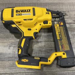 AS-IS DEWALT 20V MAX XR Lithium-Ion Electric Cordless 18-Gauge Brad Nailer (Tool Only)