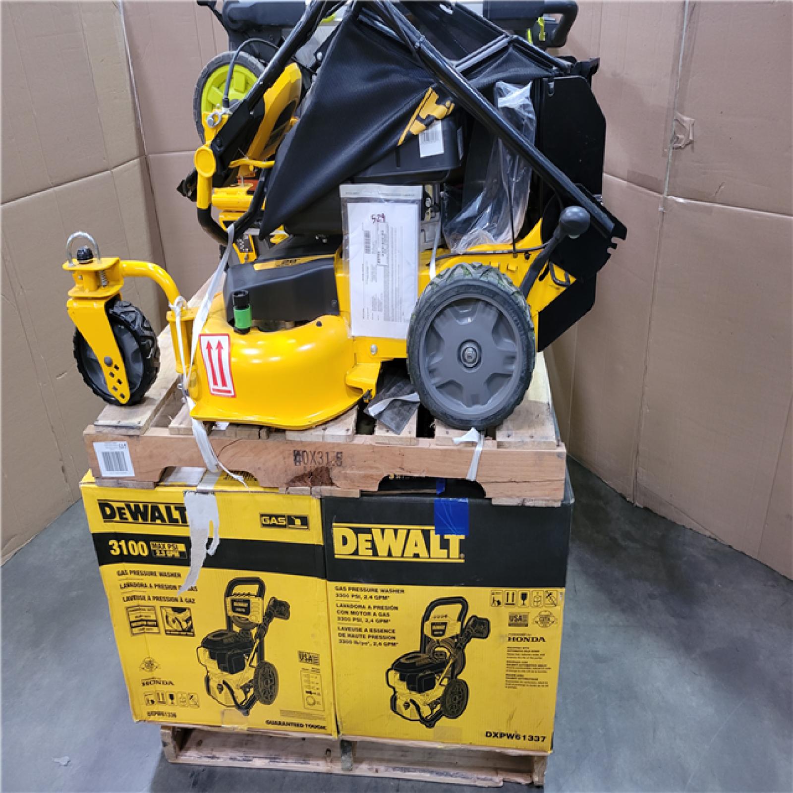 CALIFORNIA AS-IS OUTDOOR POWER EQUIPMENT