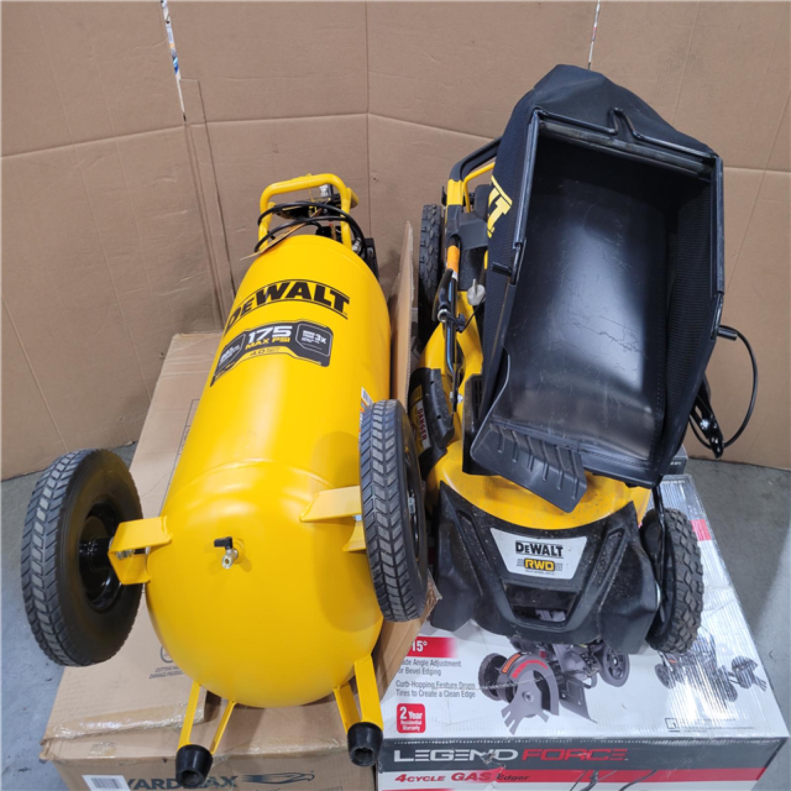 CALIFORNIA AS-IS OUTDOOR POWER EQUIPMENT