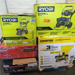 California As-Is Outdoor Power Equipment