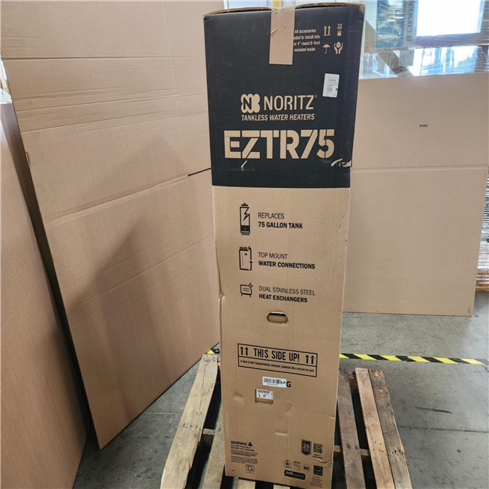 Phoenix NEW Noritz EZTR75-NG 199,000 BTU Natural Gas Residential 75 Gallon Tankless Water Heater