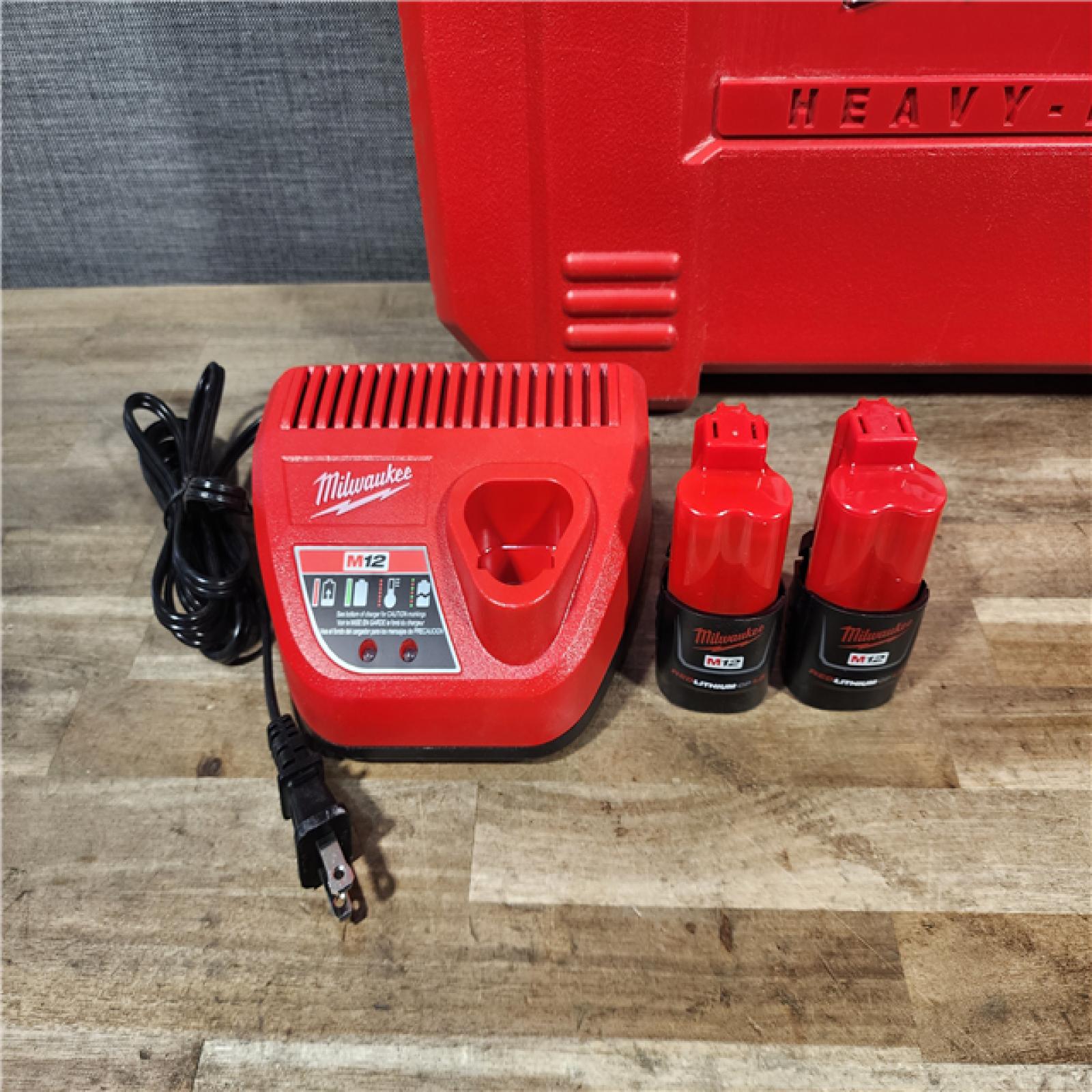 HOUSTON LOCATION - AS-IS M12 12-Volt Lithium-Ion Force Logic Cordless Press Tool Kit (3 Jaws Included) with Two 1.5 Ah Battery and Hard Case