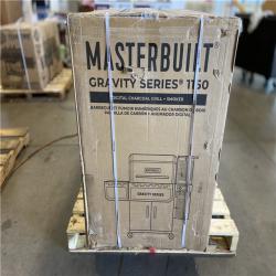 DALLAS LOCATION - Masterbuilt Gravity Series Charcoal Grill Plus Smoker in Black 1150 sq. in