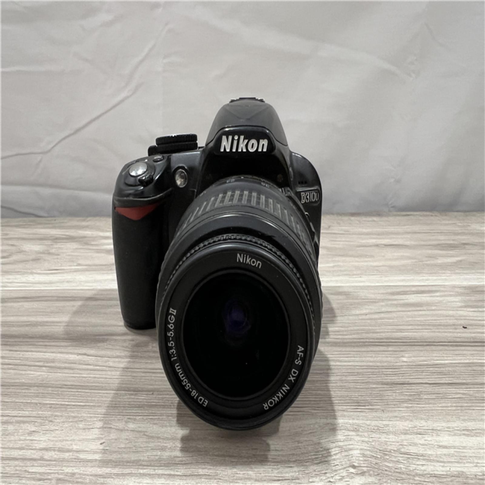 AS-IS Nikon D3100 DSLR camera AF-S DX NIKKOR 18-55mm f/3.5-5.6GII