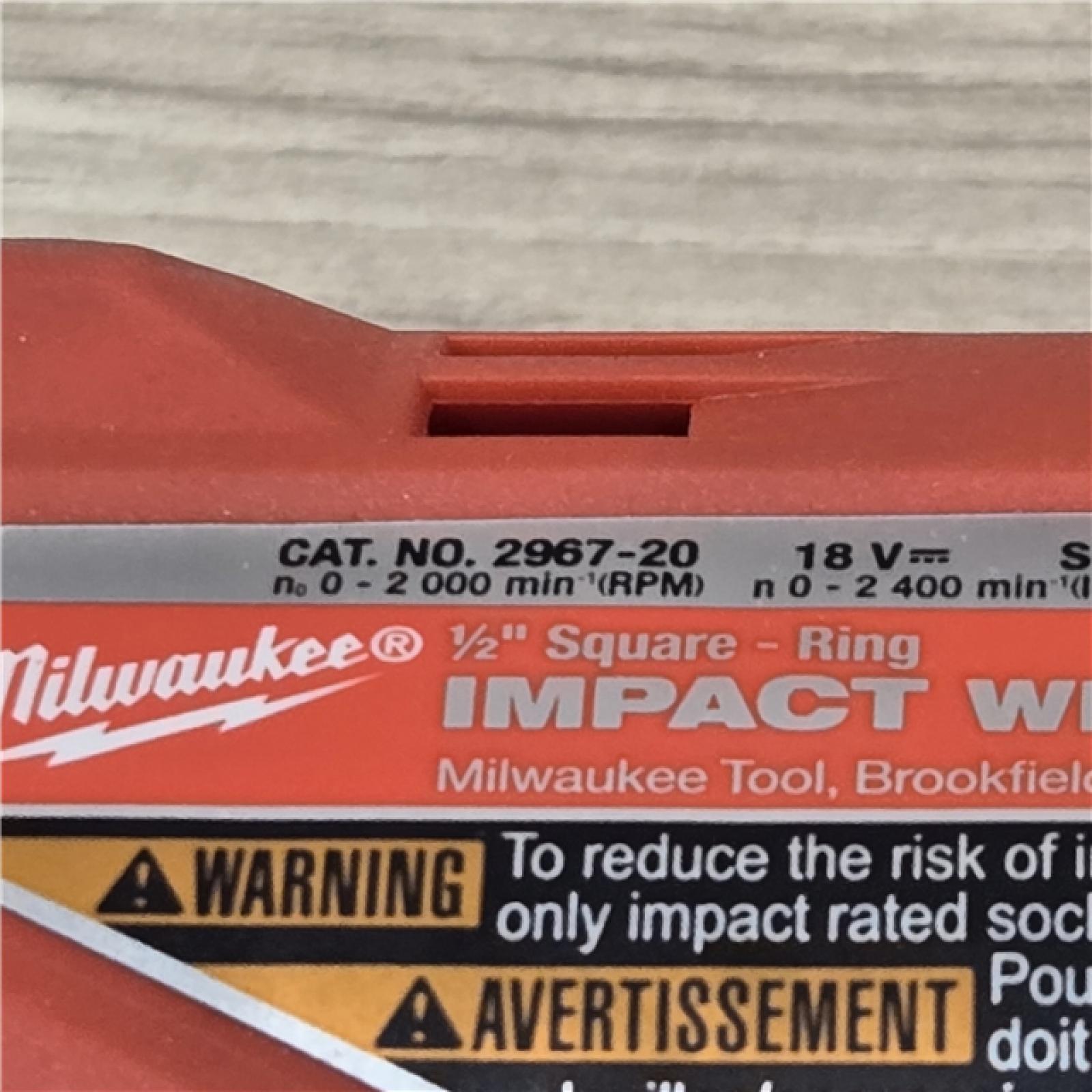 AS-IS Milwaukee M18 1/2 in. Cordless High Torque Impact Wrench Kit