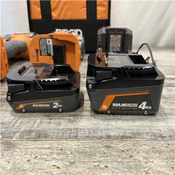 AS-IS RIDGID 18V Brushless Cordless 2-Tool Combo Kit