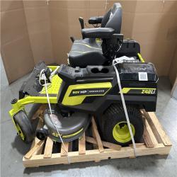California AS-IS Ryobi 80V HP 742Li Riding Mower