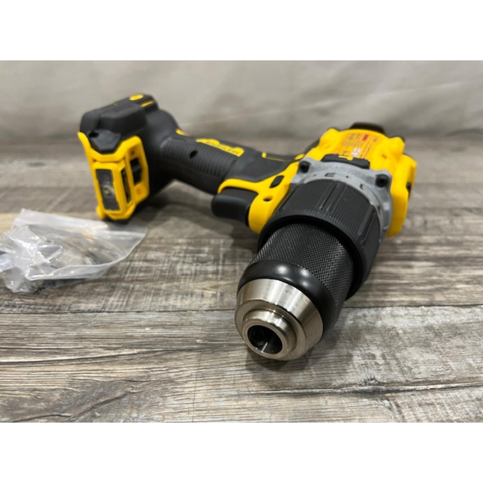AS-IS DEWALT 20V XR Brushless Cordless 1/2 in. Hammer Drill (Tool-Only)