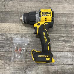 AS-IS DEWALT 20V XR Brushless Cordless 1/2 in. Hammer Drill (Tool-Only)