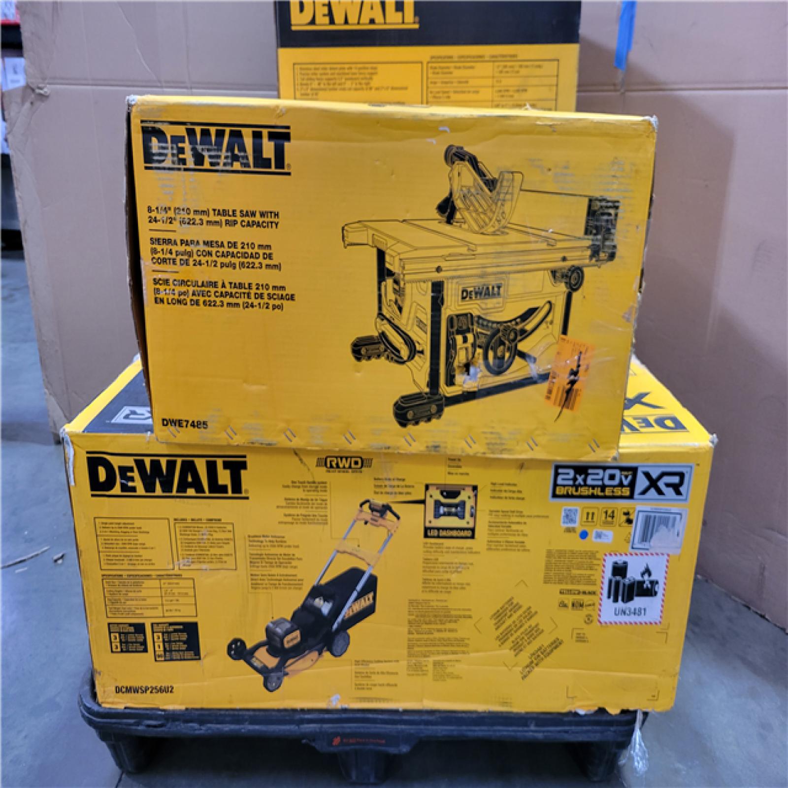 CALIFORNIA AS-IS TOOL PALLET