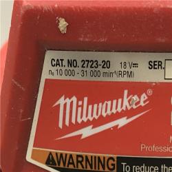 AS-IS Milwaukee FUEL 18V Lithium-Ion Cordless Compact Router (Tool-Only)