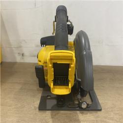 AS-IS DEWALT FLEXVOLT 60V MAX Cordless Brushless 7-1/4 in. Circular Saw with Brake (Tool Only)