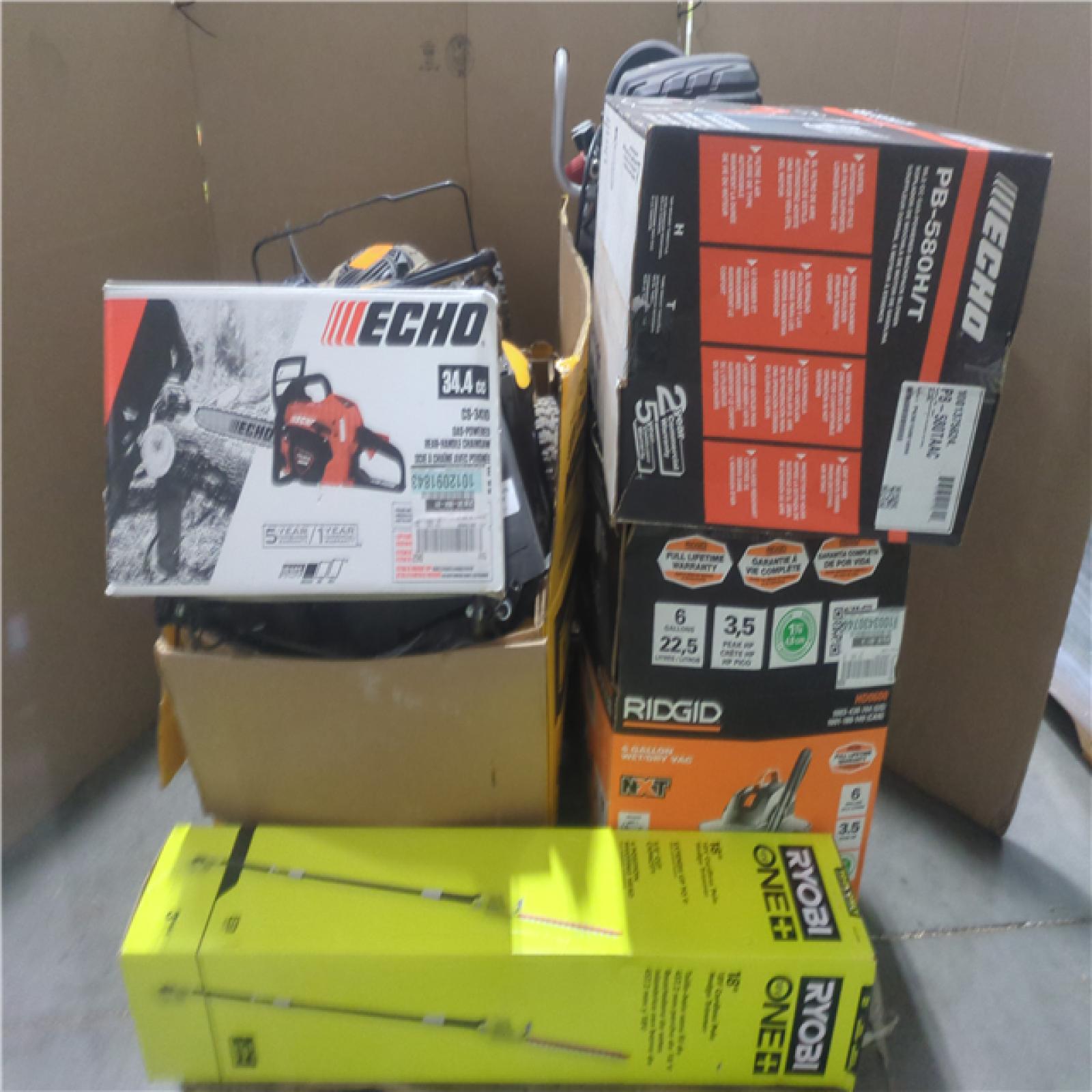 California AS-IS OUTDOOR POWER EQUIPMENT