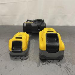 AS-IS- DeWalt 20V MAX POWERSTACK Lithium-Ion 1.7Ah and 5Ah Battery and Charger Starter Kit