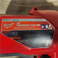 HOUSTON LOCATION - AS-IS M18 FUEL 3-1/2 in. 18-Volt 30-Degree Lithium-Ion Brushless Cordless Framing Nailer (Tool-Only)