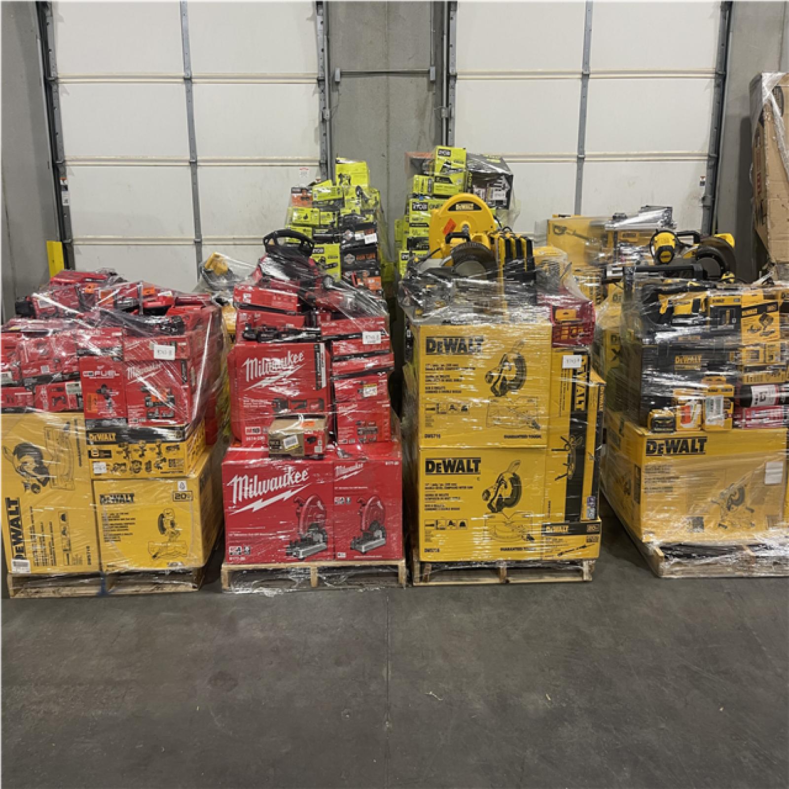 Atlanta Location As-Is Power Tools Partial Truckload (8 Pallets) 8745-B