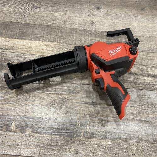 AS-IS Milwaukee 12V Lithium-Ion Cordless 10 oz. Adhesive and Caulk Gun (Tool-Only)